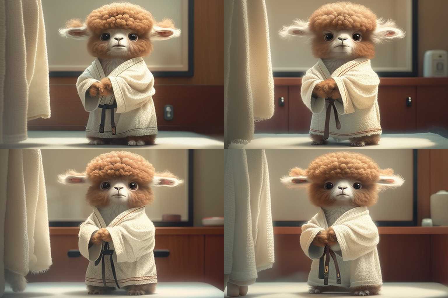 Warren_a_happy_kawaii_cutest_baby_alpaca_wearing_karate_kimono__43bb2b94-613a-44.png